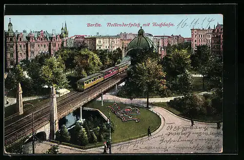 AK Berlin-Schöneberg, U-Bahn am Nollendorfplatz
