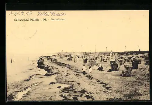 AK Müritz i. M., Partie am Strand