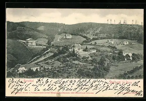 AK Stolberg i. Harz, Blick in das Tyrathal