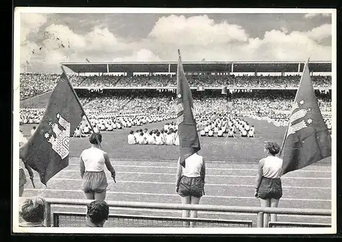 AK Hamburg, Deutsches Turnfest 1953, Eröffnungsfeier
