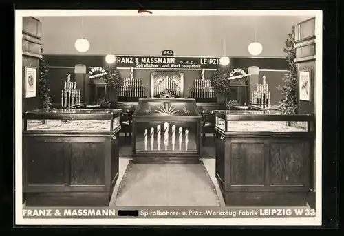 AK Leipzig, Franz & Massmann Werkzeug-Fabrik, Spiralbohrer