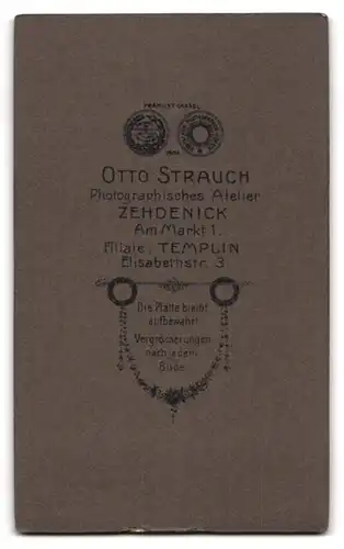 Fotografie Otto Strauch, Zehdenick, Am Markt 1, Junge Dame mit Halskette