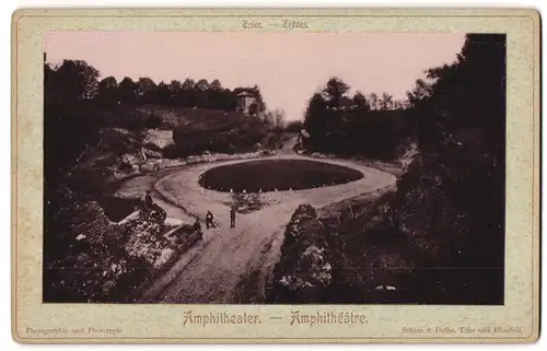 Fotografie Schaar & Dathe, Trier, Ansicht Trier, Partie am Amphitheater
