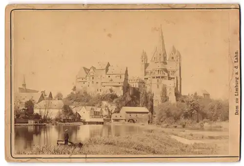 Fotografie unbekannter Fotograf, Ansicht Limburg / Lahn, Blick nach dem Dom