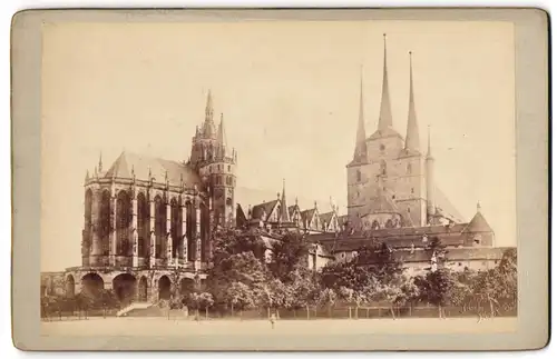 Fotografie Bissinger & Dittmann, Erfurt, Ansicht Erfurt, Blick auf den Dom St. Marien