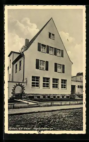 AK Rinteln a. d. Weser, Blick auf die Jugendherberge