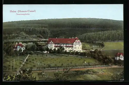 AK Helsa, Genesungsheim mit Garten