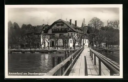 AK Ammerland am Starnbergersee, Gasthaus am See, Bes. Seb. Sailer