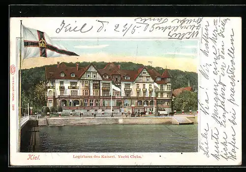 AK Kiel, Logierhaus des Kaiserl. Yacht Clubs