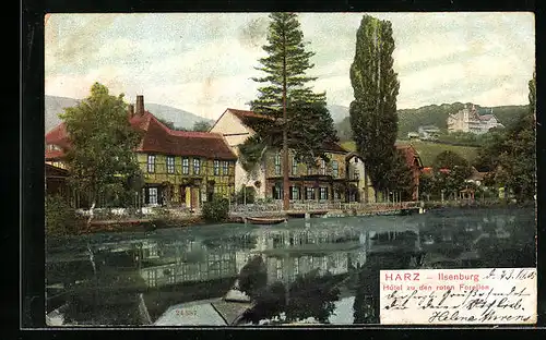 AK Ilsenburg /Harz, Hotel zu den roten Forellen