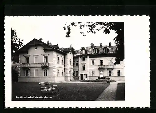 AK Weissenbach a. d. Triesting, Blick zum Triestingheim