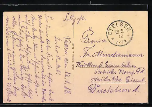 AK Verden /Aller, Kgl. Lehrer-Seminar