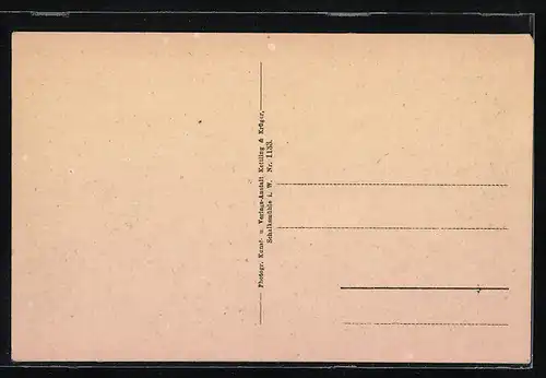 AK Lüdenscheid, Amtshaus von der Strasse gesehen