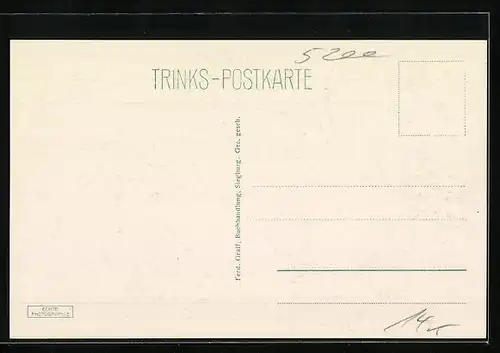 AK Siegburg, Teilansicht mit Michaelsberg