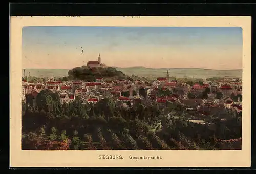 AK Siegburg, Gesamtansicht von oben