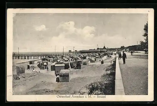 AK Arendsee i. M., Ostseebad, Strandpartie