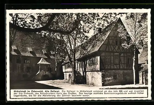 AK Michelstadt im Odenwald, Alte Kellerei