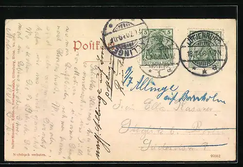 AK Howacht b. Lütjenburg, Ostseebad, Strand mit Booten