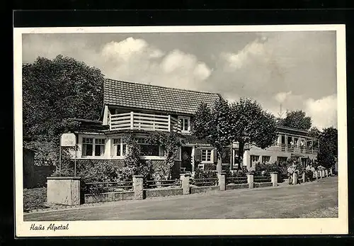 AK Alpe bei Wiehl, Pension Haus Alpetal