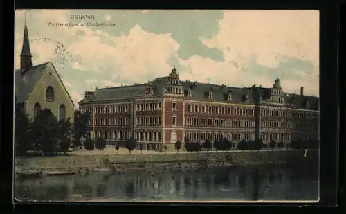 AK Grimma, Fürstenschule und Klosterkirche