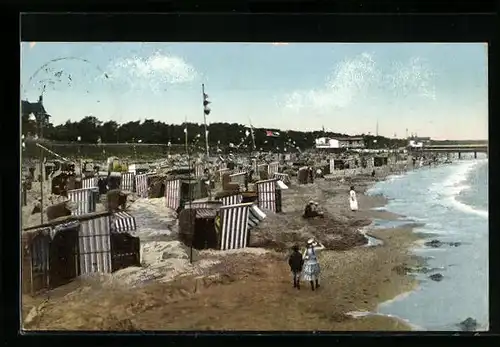 AK Zinnowitz, Ostseebad, Strandpartie