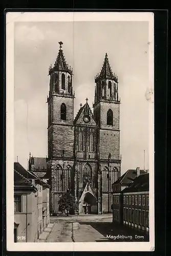 AK Magdeburg, Blick zum Dom