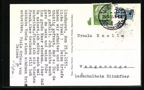 AK Lindhorst, Siedlung, Neue Schule