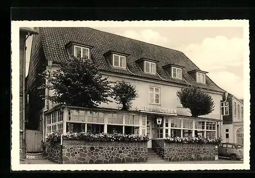 AK Plön i. H., Hotel zum Hirschen P. Loose