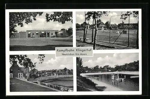 AK Neukirchen, Ansichten der Kampfbahn Klingerhuf