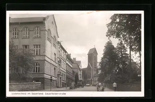 AK Lüdenscheid / Sauerland, Sauerfelderstrasse