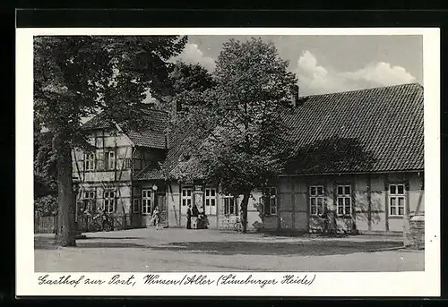 AK Winsen /Aller, Blick auf das Gasthaus zur Post