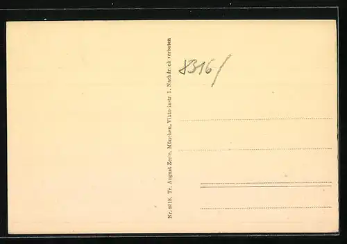 AK Frontenhausen, Partie am Marktplatz