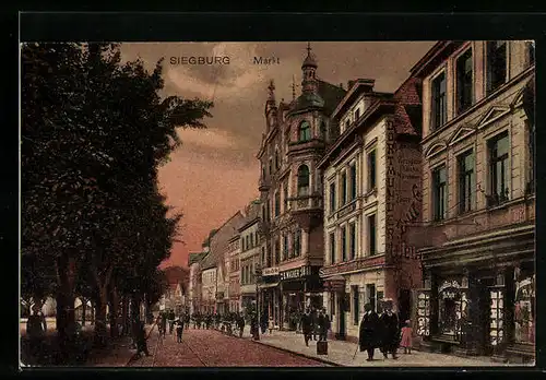 AK Siegburg, Partie am Markt