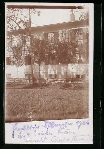 Foto-AK Tegernsee, Hotel Pension Haus Herrmann, Waldschmidtstr. 106