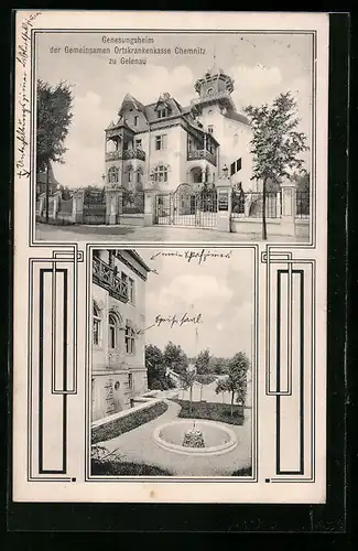 AK Gelenau, Genesungsheim der Gemeinsamen Ortskrankenkasse Chemnitz