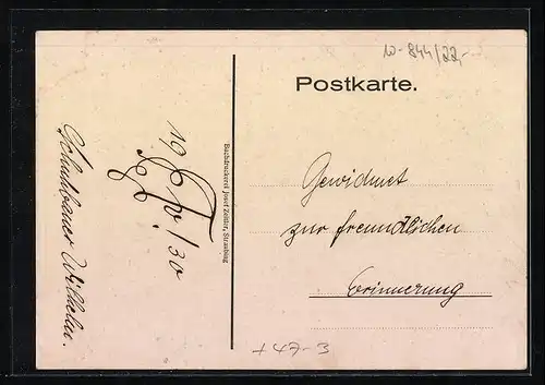 AK Straubing, Absolvia Realschule 1930