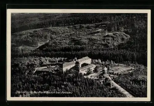 AK Kohlbruck bei Passau, Blick auf das Sanatorium