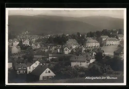 AK Königstein im Taunus, Blick auf den Ort