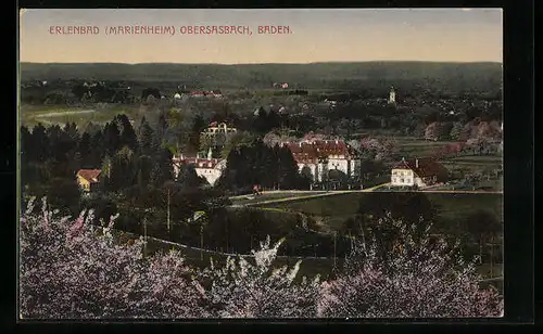 AK Obersasbach /Baden, Blick auf den Ort