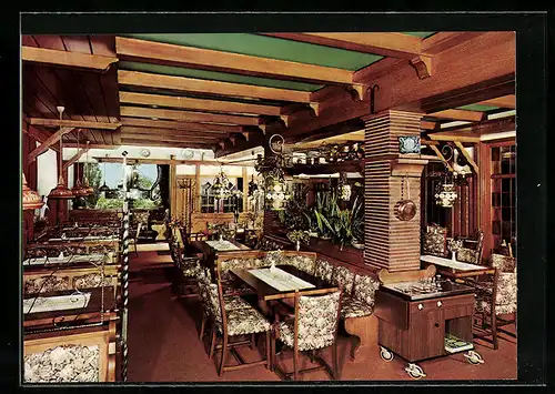 AK Siegburg, Hotel-Restaurant-Cafe Siegblick, Bes. R. Clarenz, Nachtigallenweg 1