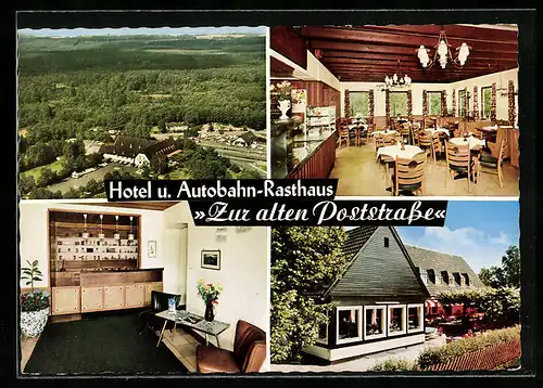 AK Siegburg, Hotel und Autobahn-Rasthaus Zur alten Poststrasse