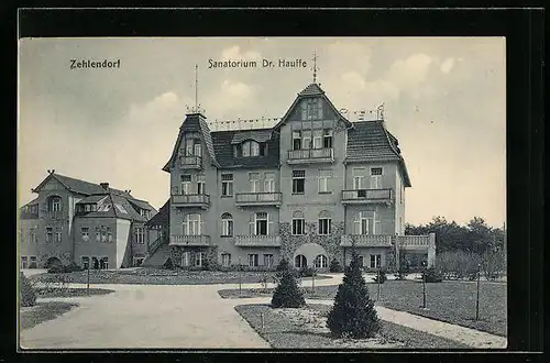 AK Berlin-Zehlendorf, Sanatorium Dr. Hauffe