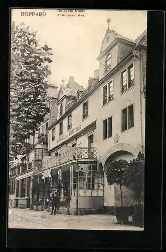 AK Boppard, Hotel zur Krone