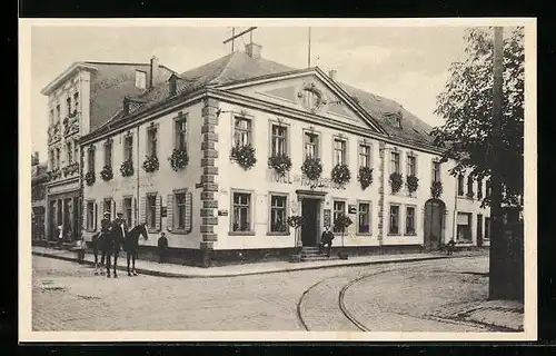 AK Engers a. Rh., Hotel zur Römerbrücke