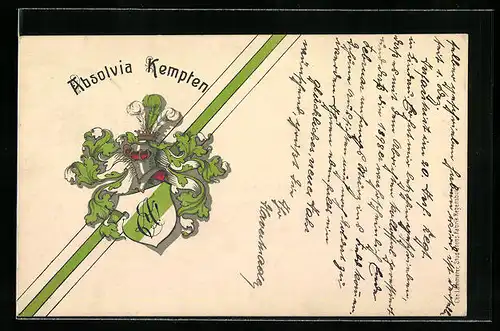 AK Kempten, Absolvia mit Studentenwappen