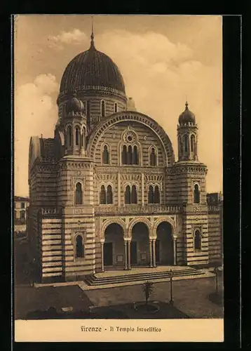 AK Firenze, Il Tempio Israelitico, Synagoge
