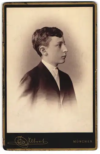 Fotografie Jos. Albert, München, Baron Theodor von Cramer-Klett Jr., Reichsrat Krone Bayer, Päpstlicher Geheimkämmerer