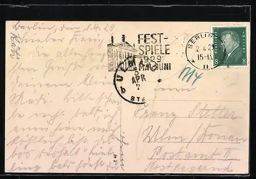 AK Berlin, Meyer`s Gasthaus Zum groben Gottlieb, Jägerstrasse 65, Innenansicht