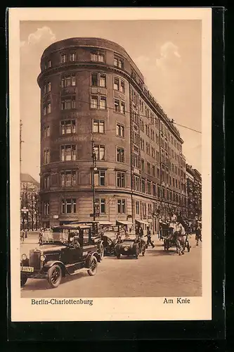 AK Berlin-Charlottenburg, Am Knie, Hardenbergstrasse