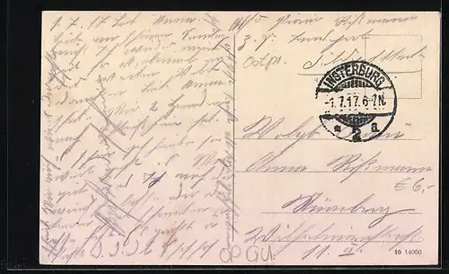 AK Insterburg, Ortspartie Alter Markt